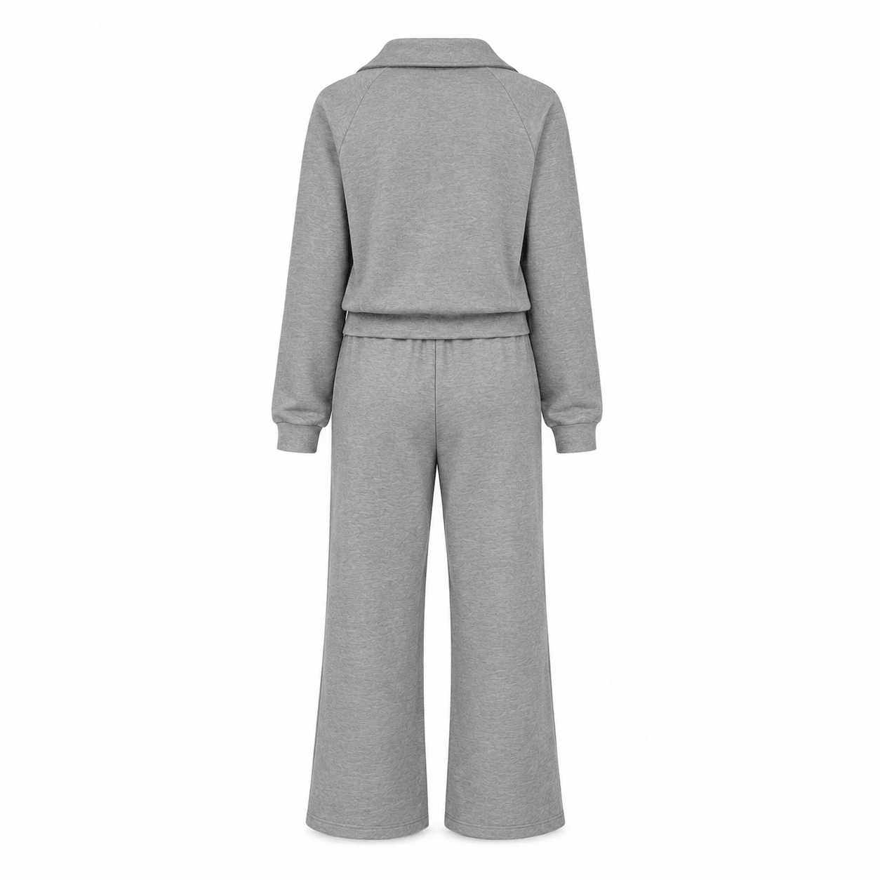 Women’s Half Zip Wide Leg Lounge Set