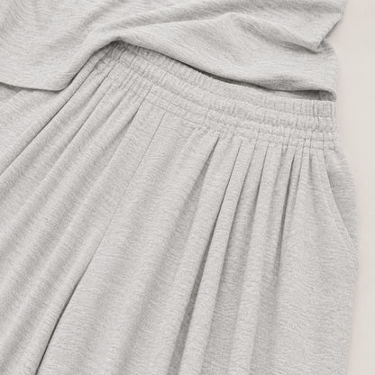 Women’s Two Piece Co-Ord Set Casual Top & Wide Leg Trousers