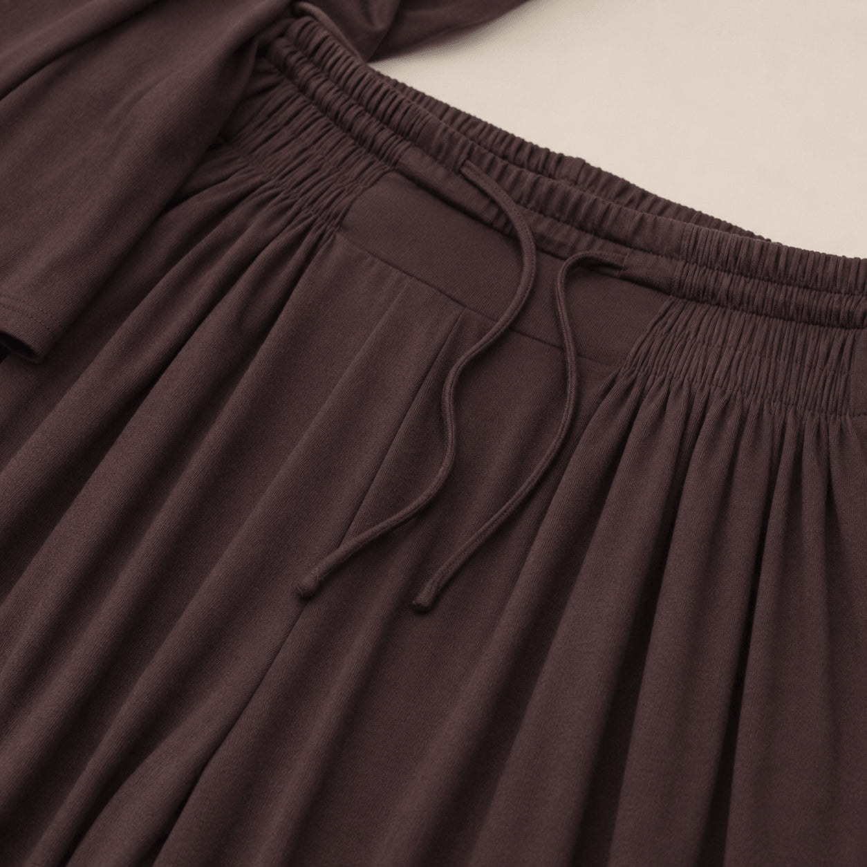 Women’s Two Piece Co-Ord Set Casual Top & Wide Leg Trousers