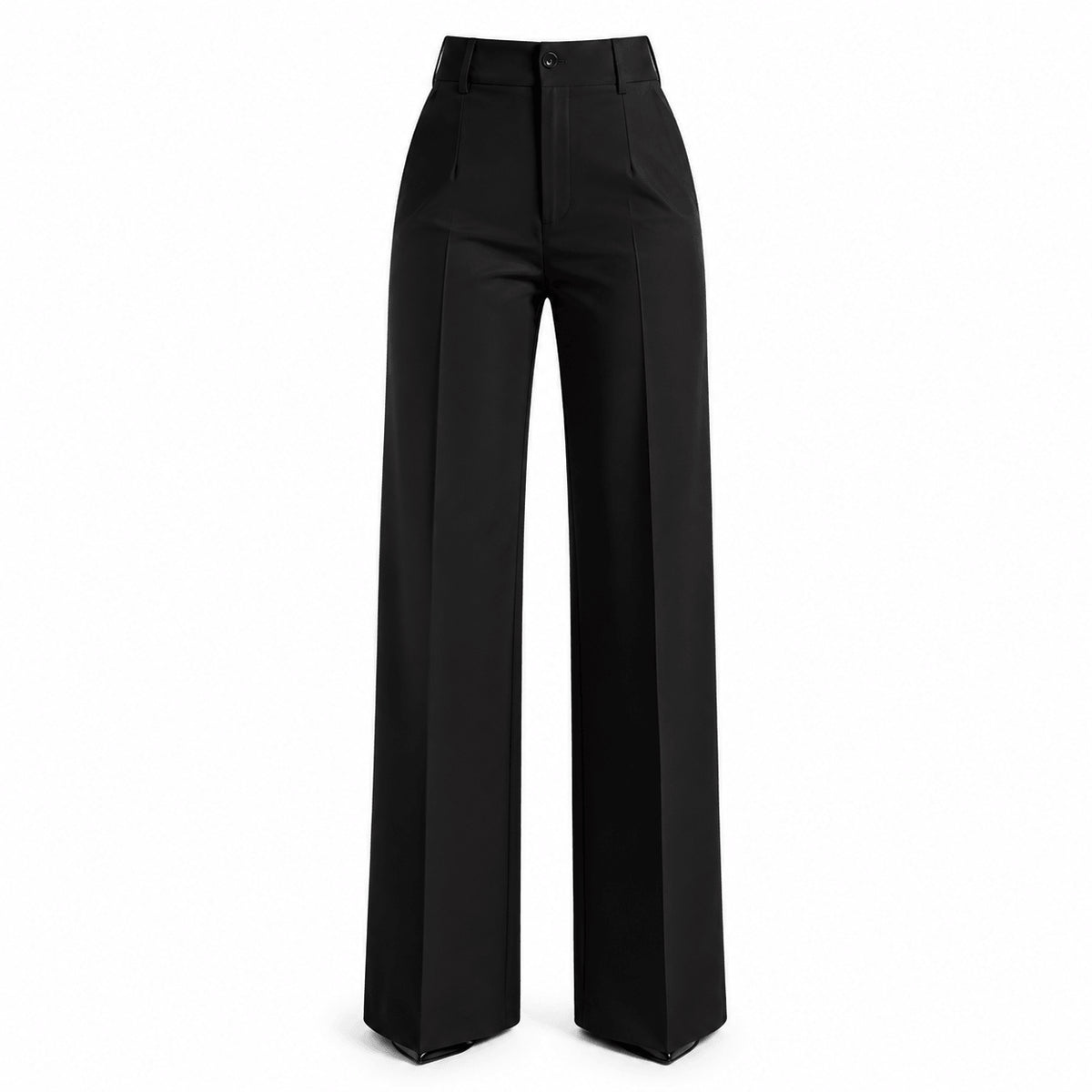 Women’s High Waist Tailored Wide Leg Trousers