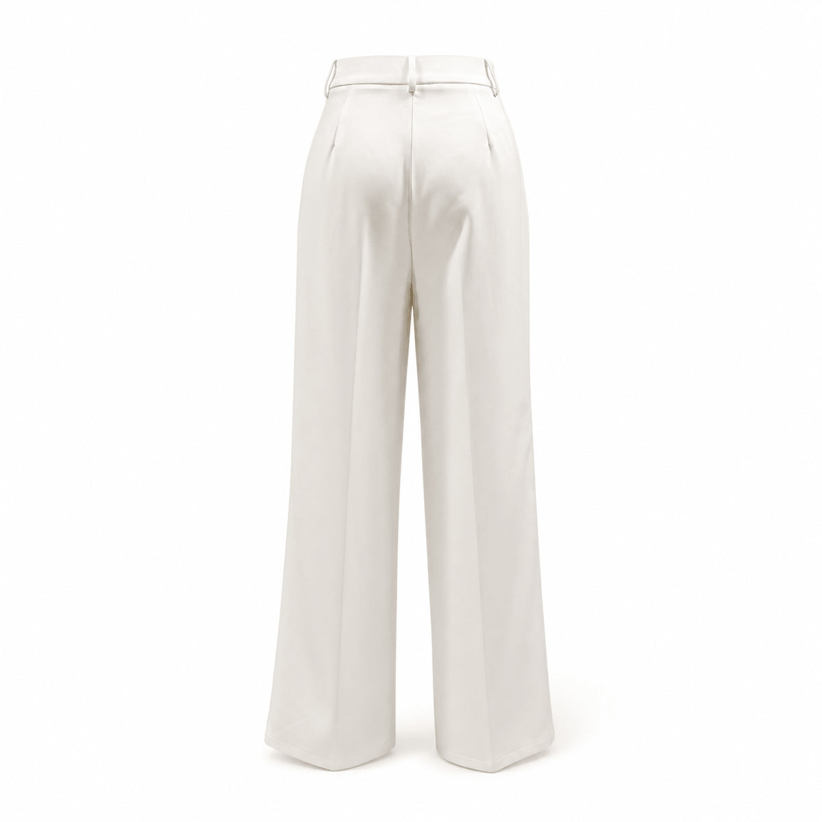 Women’s High Waist Tailored Wide Leg Trousers