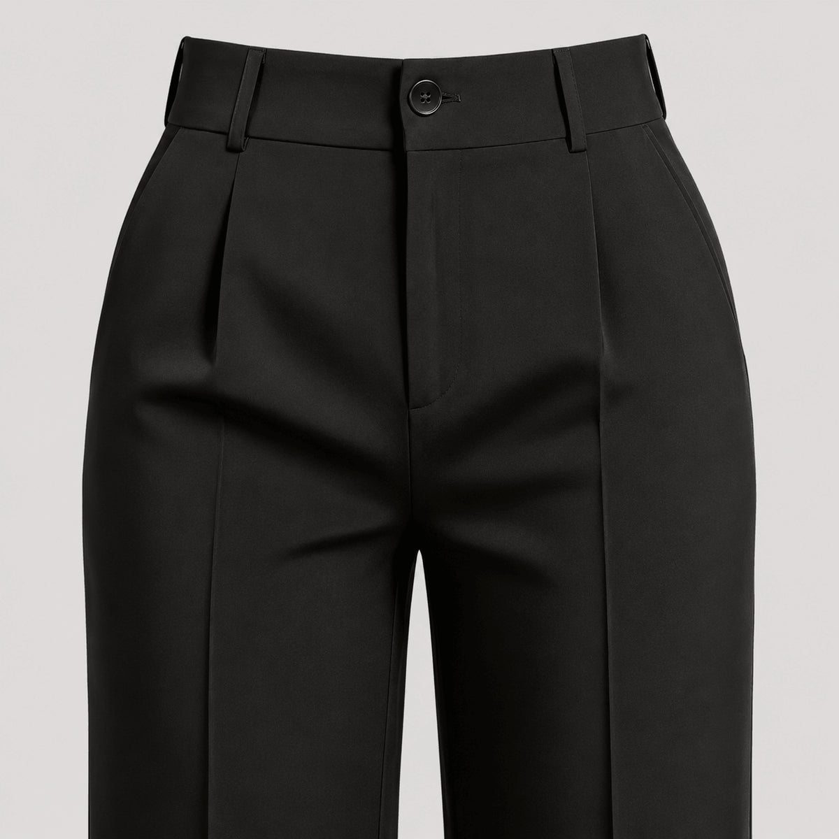 Women’s High Waist Tailored Wide Leg Trousers