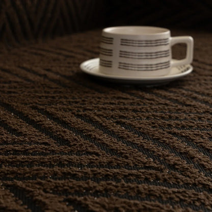 BowLift | Chevron Herringbone Tassel Sofa Cover