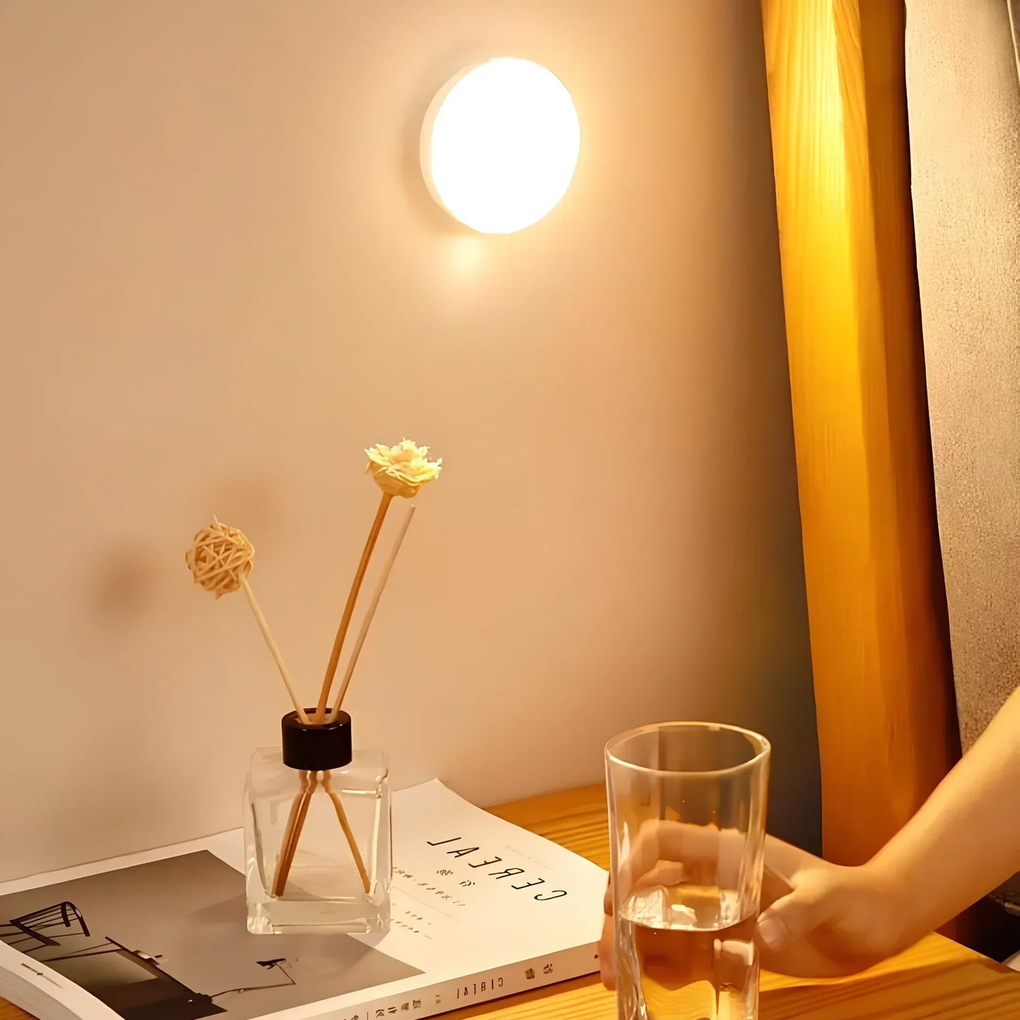 LZINA™ | LED Night Light Motion Sensor Wall Lamp