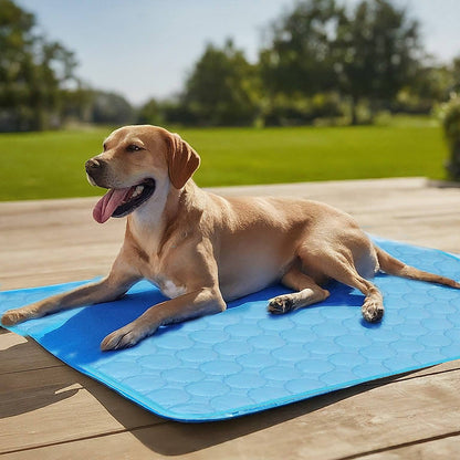 LZINA™ | Self-Cooling Mat for Four-Legged Friends Ideal for Hot Summer