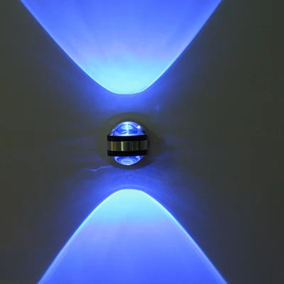 BowLift CrystalLux LED Crystal Wall Light — Elegant Crystal Wall Sconce