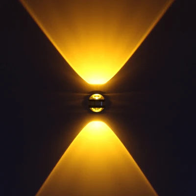 BowLift CrystalLux LED Crystal Wall Light — Elegant Crystal Wall Sconce