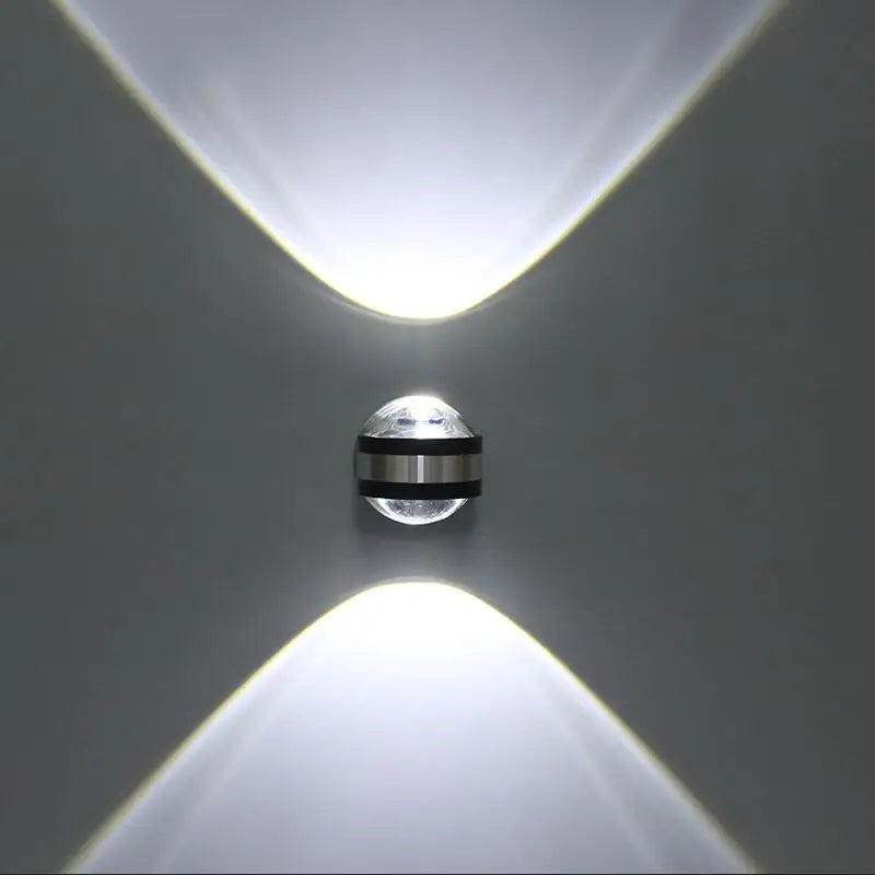 BowLift CrystalLux LED Crystal Wall Light — Elegant Crystal Wall Sconce
