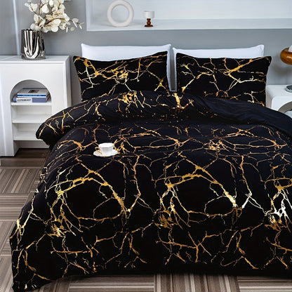 LZINA™ | Luxury Silk Soft Duvet Cover Set – Elegant & Comfortable