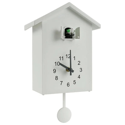 BowLift | Cuckoo Clock Cuckoo Sound Clock with Pendulum Delicate Cuckoo Clock Bird Battery Operated Cuckoo Wall Clock for Living Room Decor