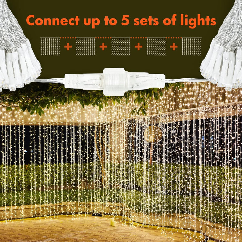 BowLift Curtain Lamps — Multi-Mode, Waterproof Lighting for Curtains