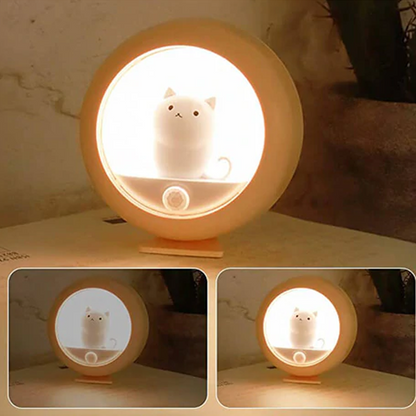 LZINA™ | Cute Cat Night Light