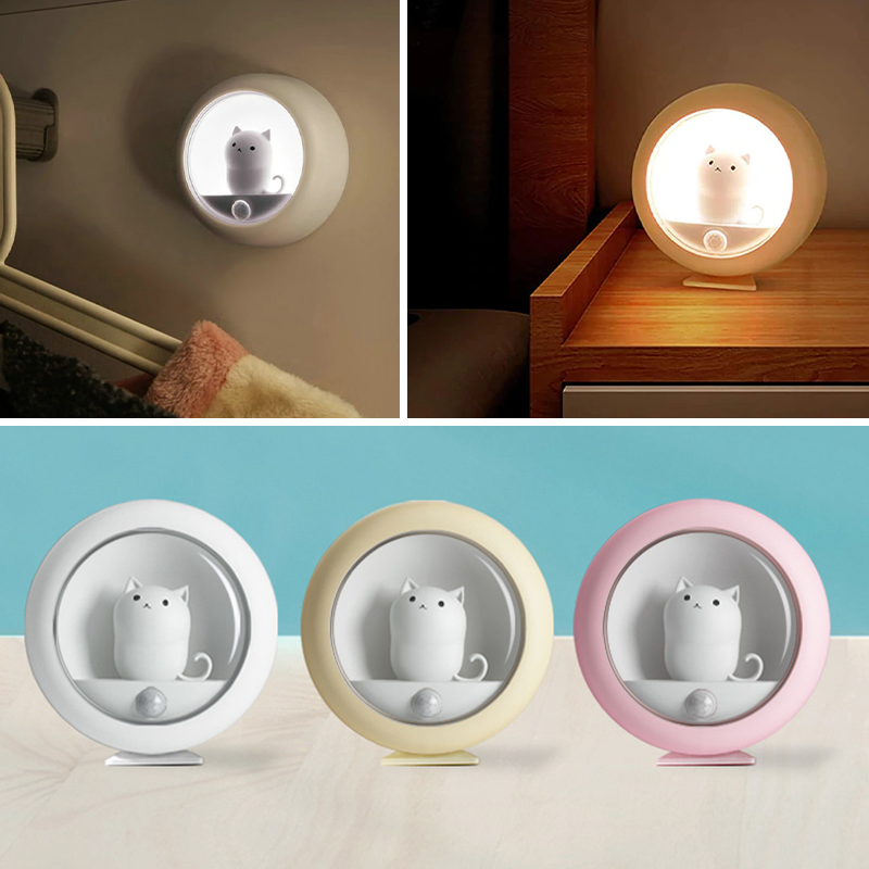 LZINA™ | Cute Cat Night Light