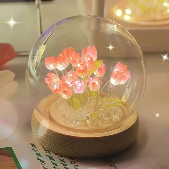 BowLift DIY Glass Tulip Globe Lamp Kit