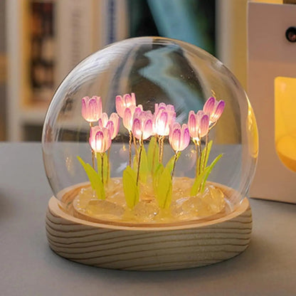 BowLift DIY Glass Tulip Globe Lamp Kit