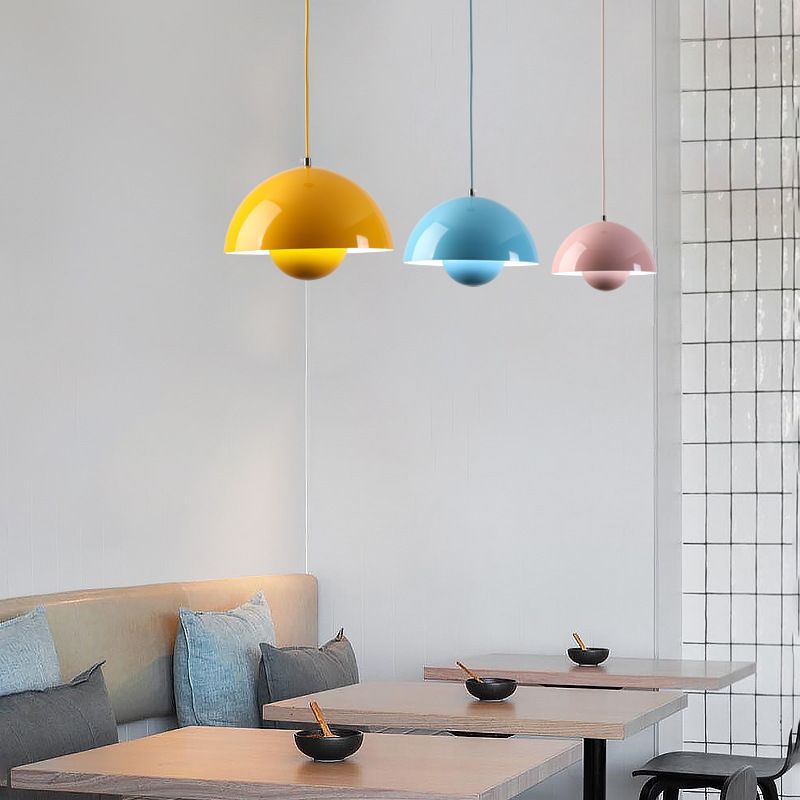 BowLift | AuroraBloom™ – Hanging Flower Pot Lamp for the Bedroom
