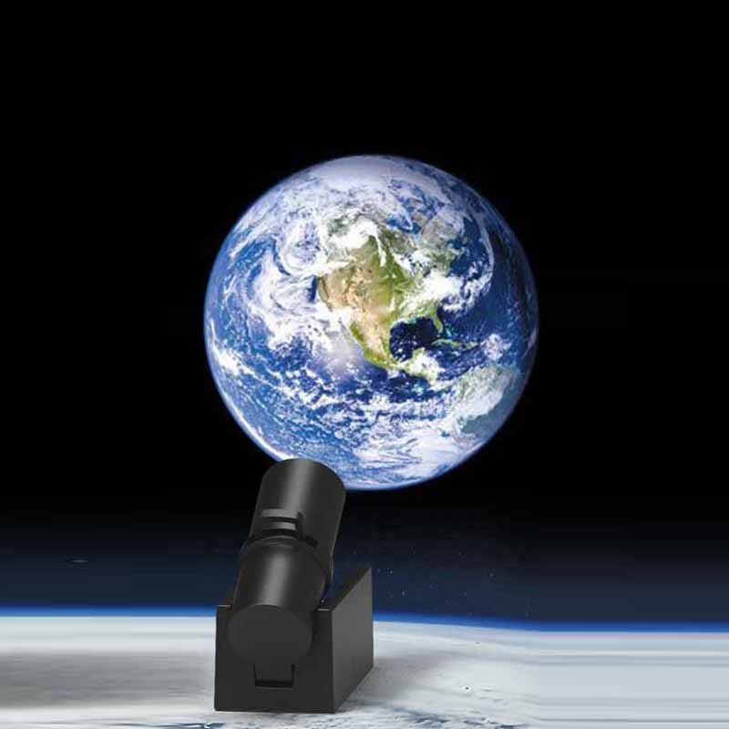 LZINA™ | Earth & Moon Projector Lamp | LED Night Light | Cosmic Ambiance with Multiple Modes