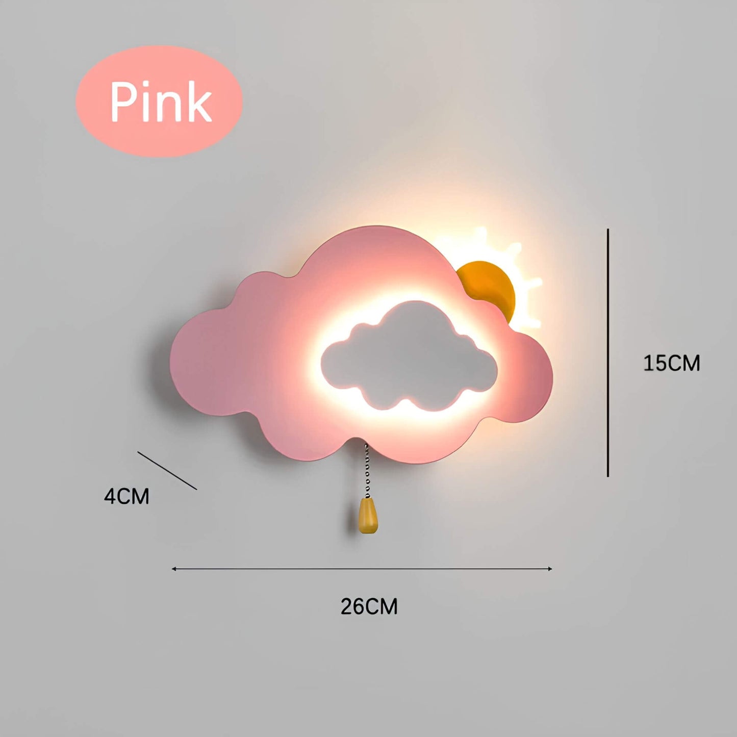 BowLift Kids Wall Lamp — Whimsical and Playful Design for the Children's Room