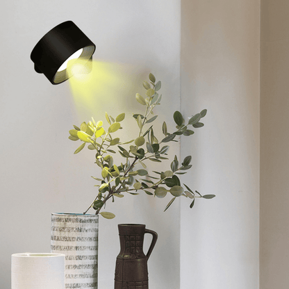BowLift 360° Wireless Rechargeable Wall Light — Flexible, All-Angle LED Illumination