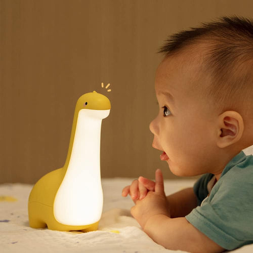 LZINA™ | DinoSnug – Soft Glow Dinosaur Night Light for Kids