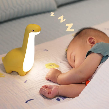 LZINA™ | DinoSnug – Soft Glow Dinosaur Night Light for Kids