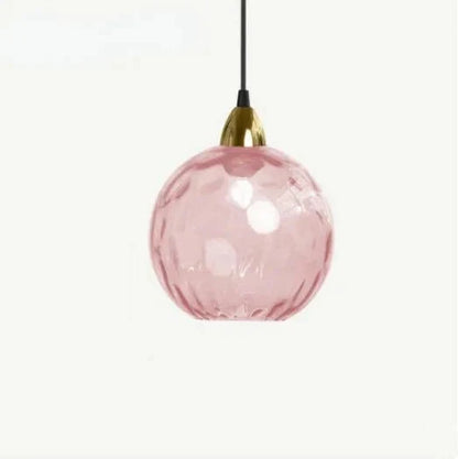 BowLift | Glasora Pendant Light - Transparent Glass Ball with LED Lighting