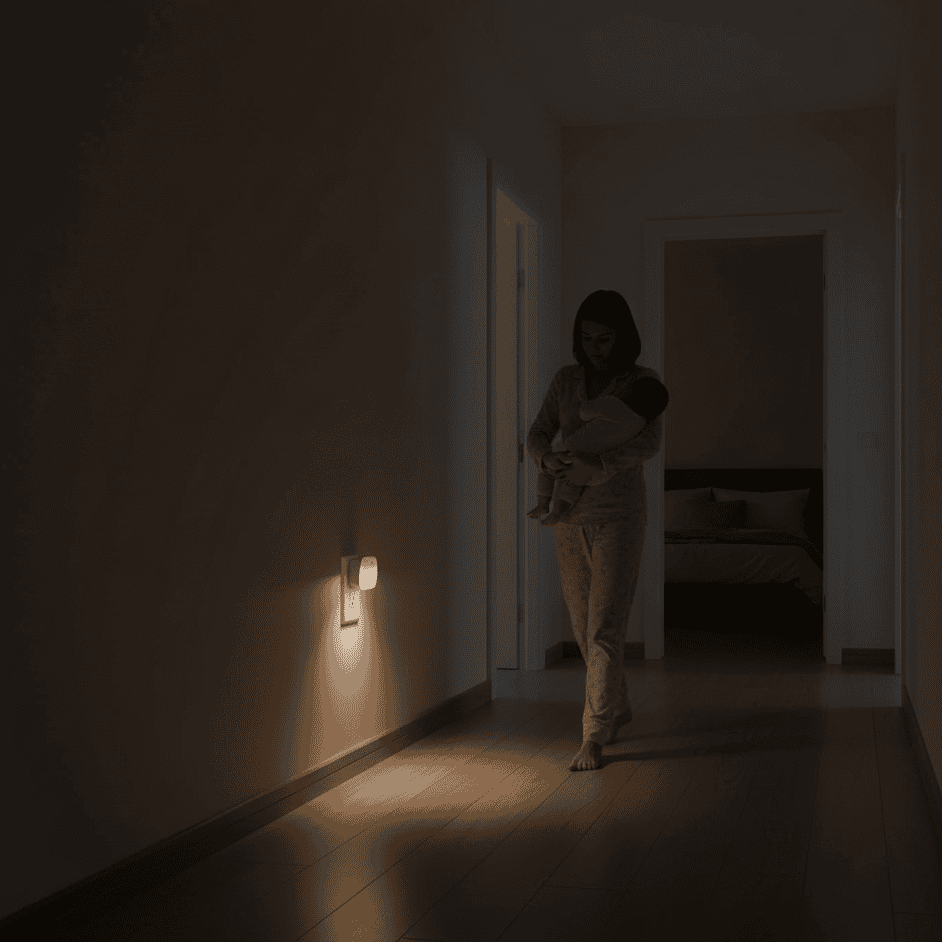 LZINA™ | Energy-saving socket night lights with auto sensor (6-pack)