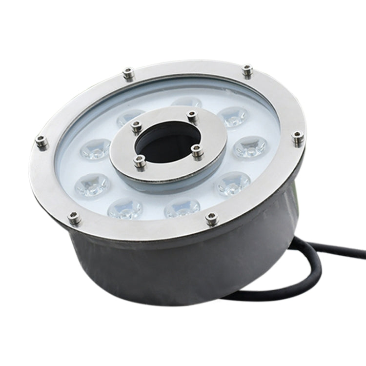 BowLift 6W Color-Changing Ring LED Underwater Fountain Light with Aluminum Alloy Housing – Landscape Pond Lighting