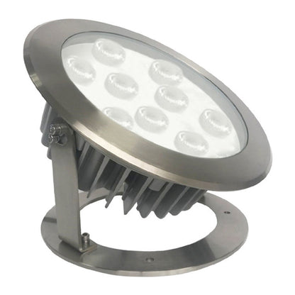 BowLift 9W Quadrat Park Landscape LED Underwater Pool Light - Warm White Illumination