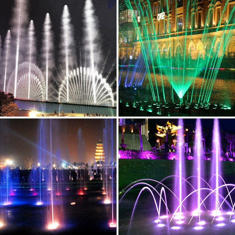 BowLift 9W Quadrat Park Landscape LED Underwater Pool Light - Warm White Illumination