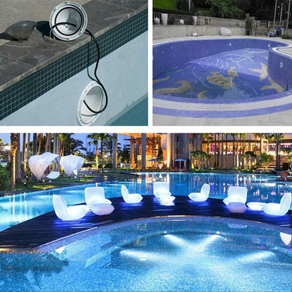 BowLift 18W LED Recessed Underwater Pool Light – Warm White Illumination