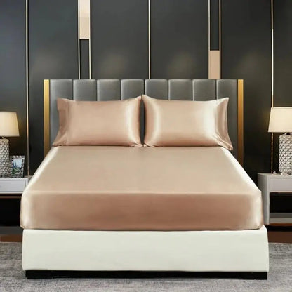 BowLift | Ice Silk Bed Sheet – Cool & breathable bedding set