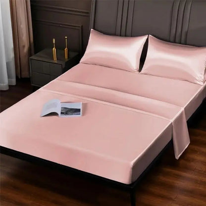BowLift | Ice Silk Bed Sheet – Cool & breathable bedding set