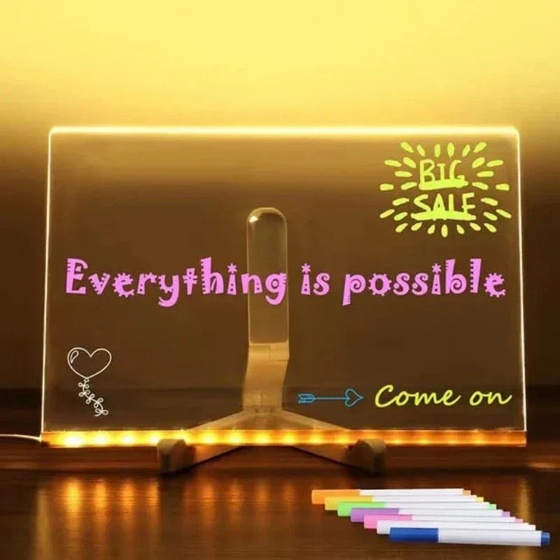 BowLift | Children's LED Notice Board with Colors