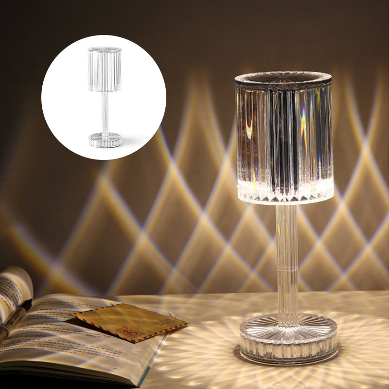 BowLift Touch-Activated Gatsby Crystal Lamp