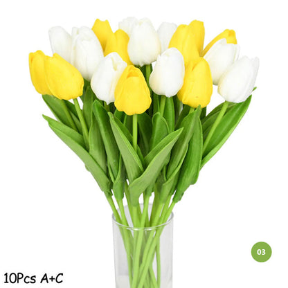 BowLift | Fashion Tulip Artificial Flowers For maintenance-free creative home decor Floral Displays For living room dining room Nordic Home Decoration