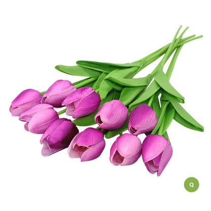 BowLift | Fashion Tulip Artificial Flowers For maintenance-free creative home decor Floral Displays For living room dining room Nordic Home Decoration
