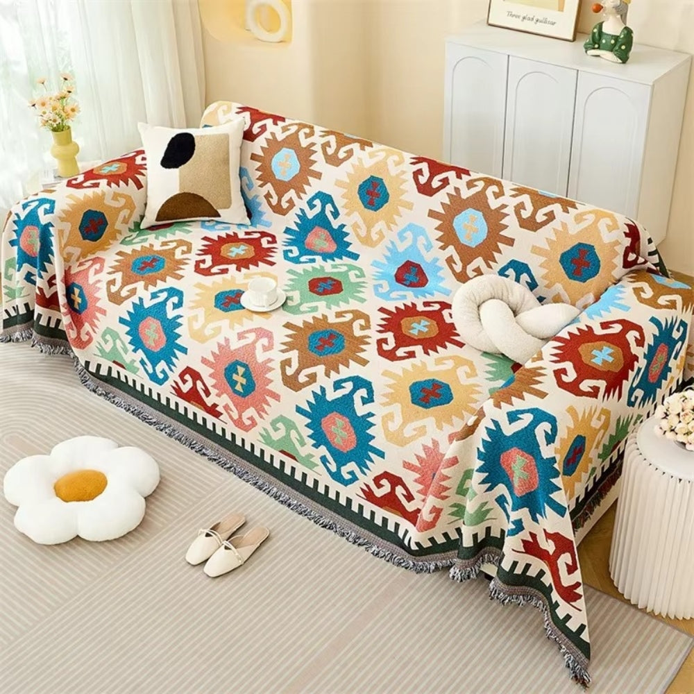 BowLift | Fiesta Woven Sofa Cover