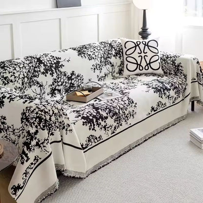 BowLift | Chenille Flowerfield Sofa Cover