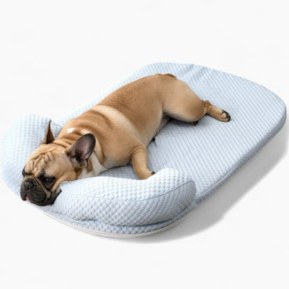 FurCool French Bulldog Cooling Mat – Breathable Washable Summer Silk Bed | Bowlift