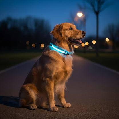 BowLift | LED Safety Dog Collar with Adjustable Fit