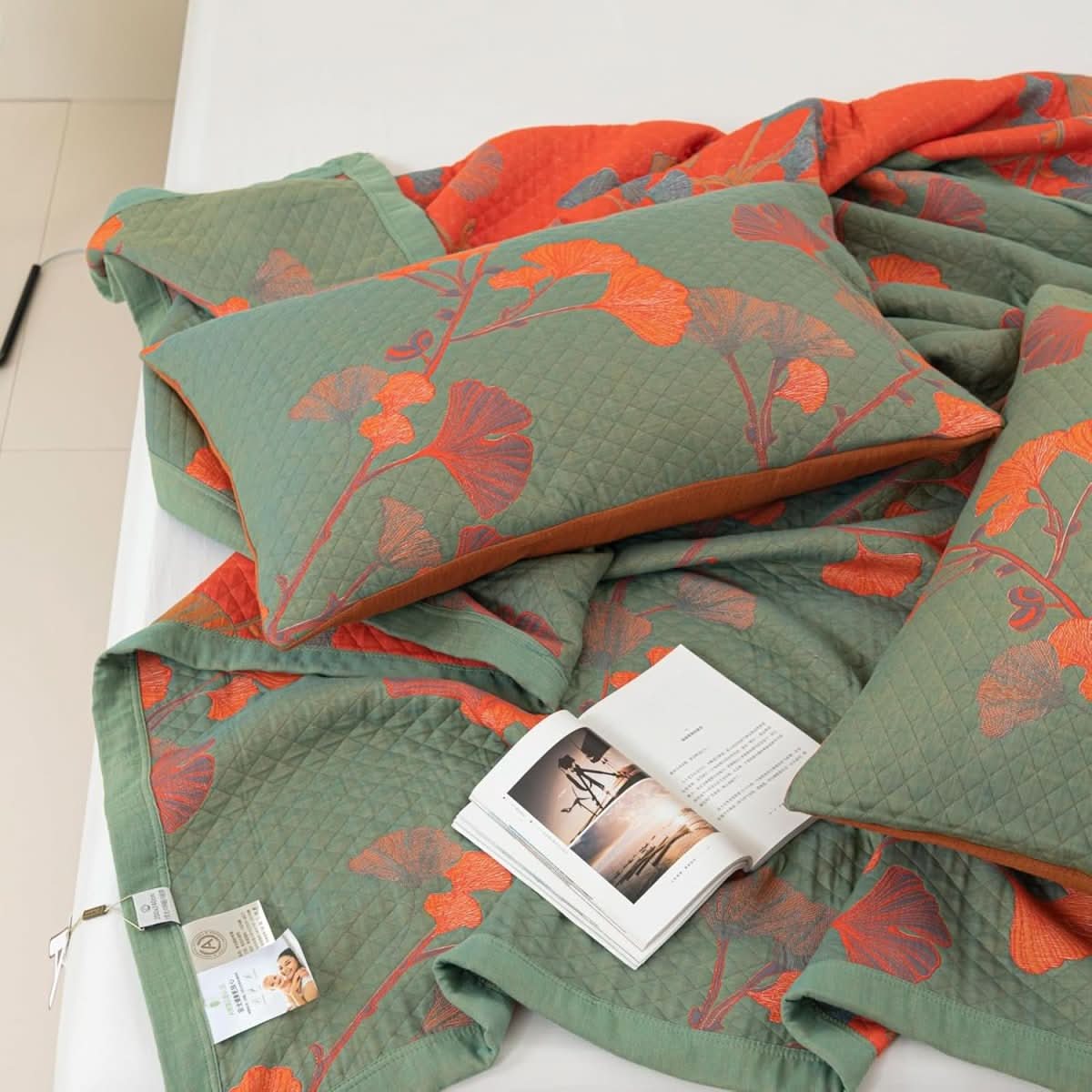 BowLift | Cotton Bedding Set with Botanical Design