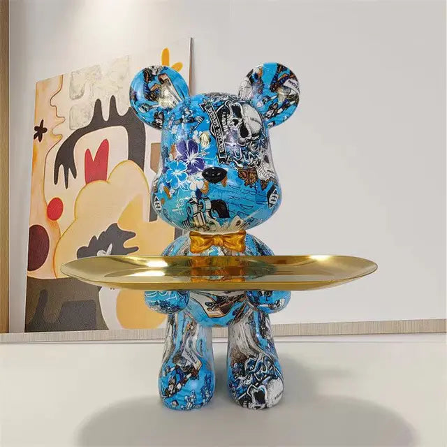 LZINA™ | StreetPaws - Graffiti-Bear-Figure