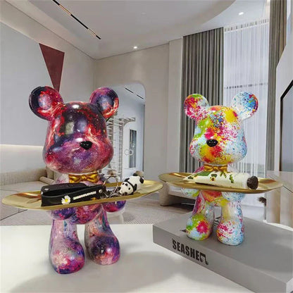 LZINA™ | StreetPaws - Graffiti-Bear-Figure