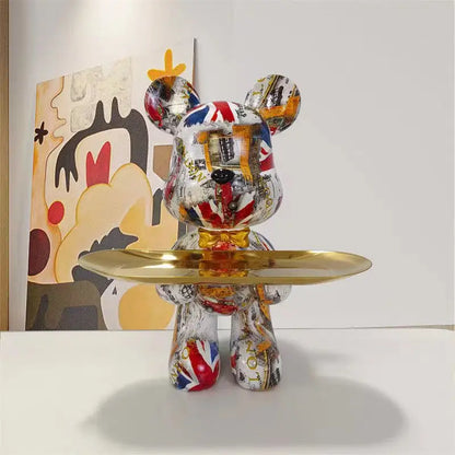 LZINA™ | StreetPaws - Graffiti-Bear-Figure