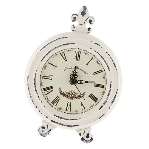 BowLift | Vintage Wooden Style Table Clock with Alarm