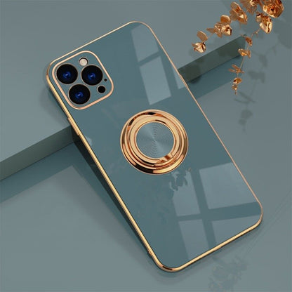 LZINA™ | iPhone Case with Metal Stand Ring