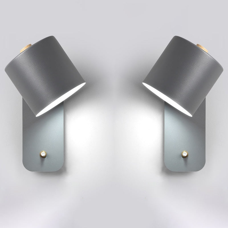 BowLift Modern LED Wall Lamps with Switch - Sleek Indoor Home Decor Lighting