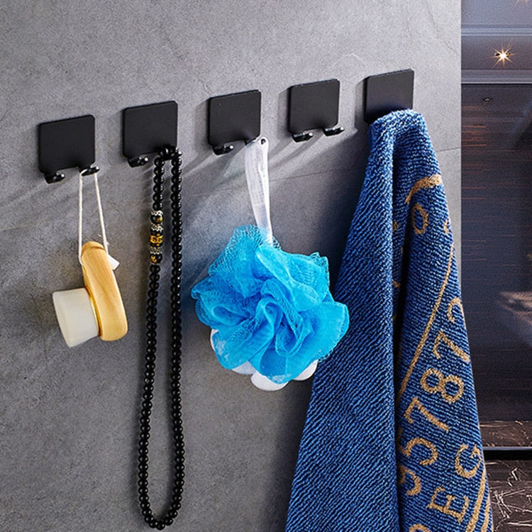 BowLift | Punch-free Razor Holder Storage Hook (1/2/3 Pieces) - Wall Mounted Men's Razor Shelf for the Bathroom