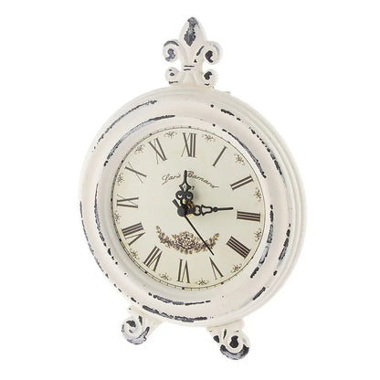 BowLift | Vintage Wooden Style Table Clock with Alarm